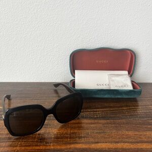 Gucci Dark Frame Sunglasses
